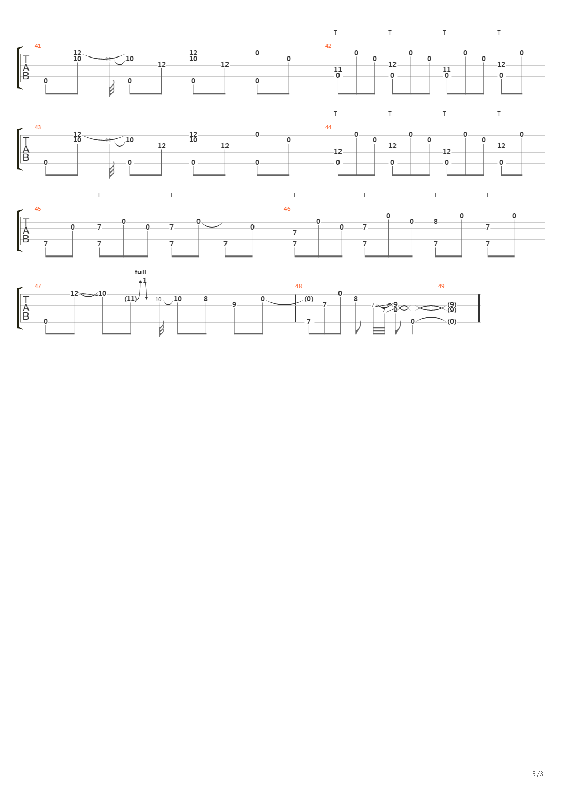 Ostinato Blues吉他谱