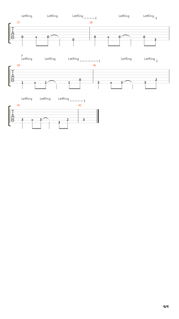 Stand By Me(KEY C)吉他谱