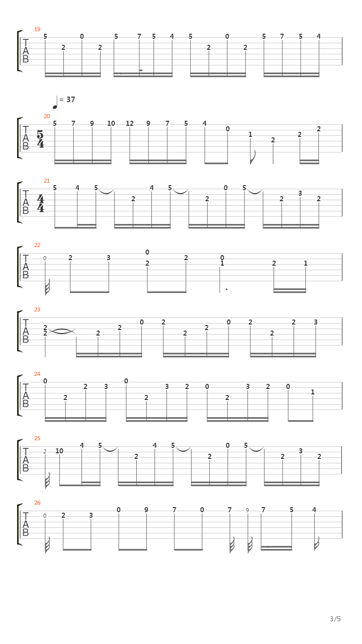 River Flows In You吉他谱