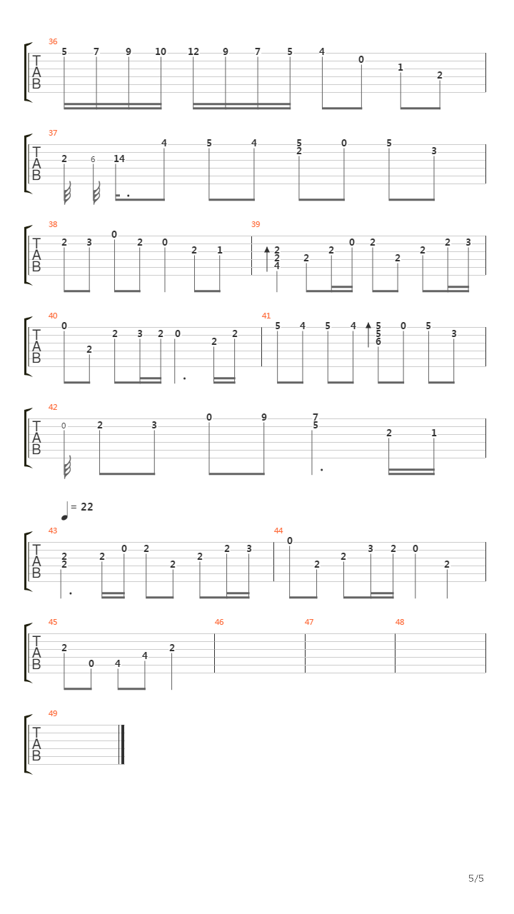 River Flows In You吉他谱