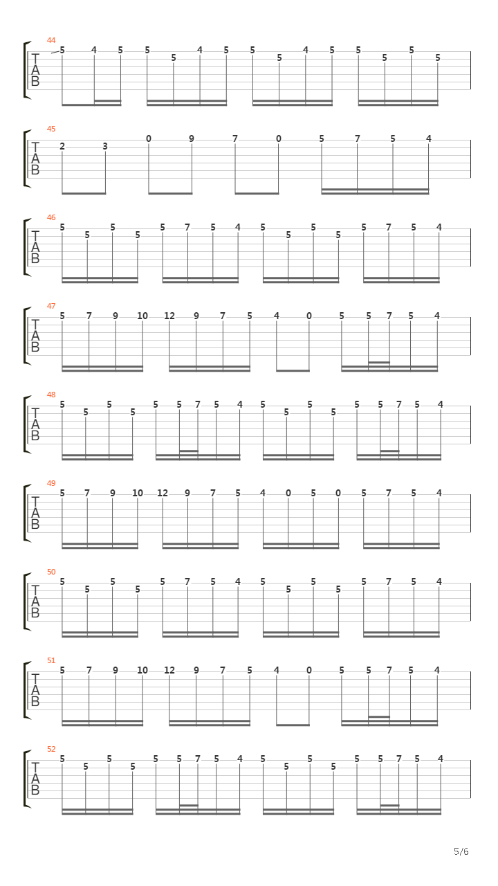 River Flows In You吉他谱