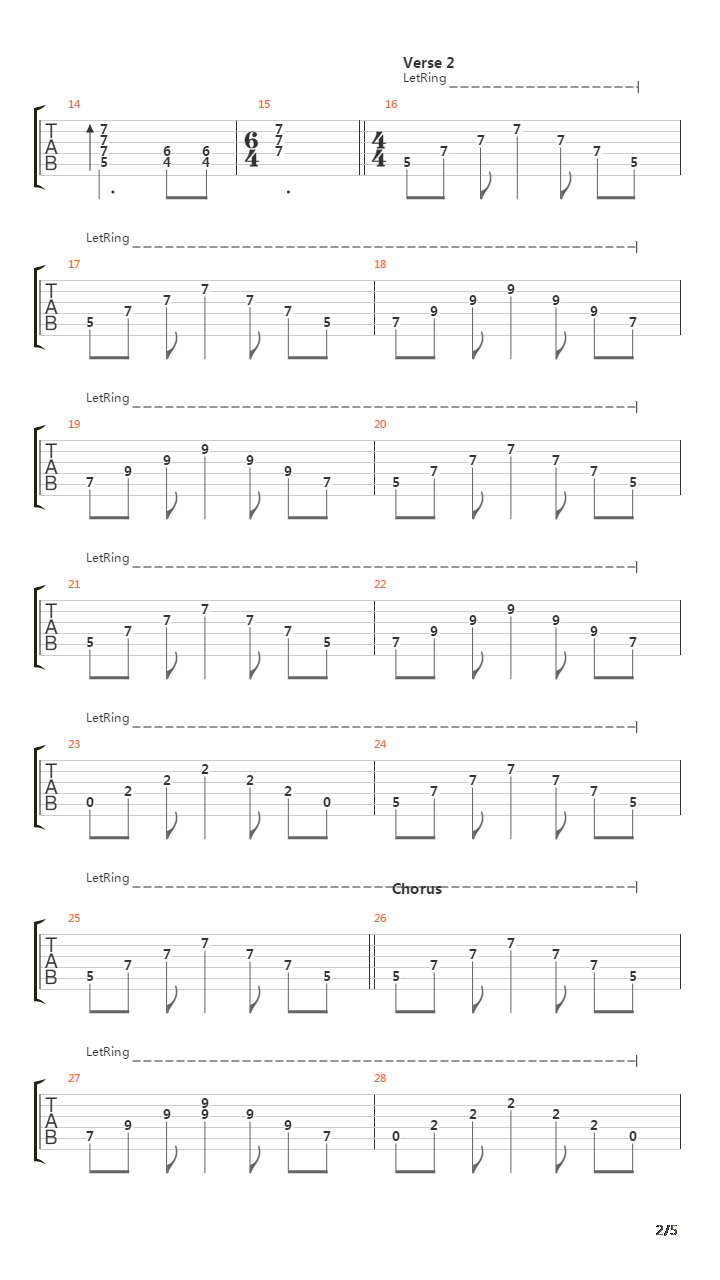 Seasons In The Sun吉他谱