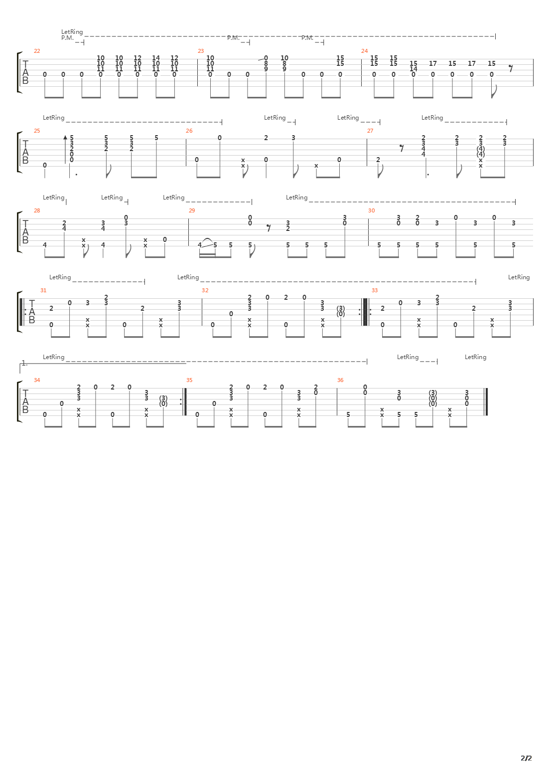 Mamma Mia吉他谱