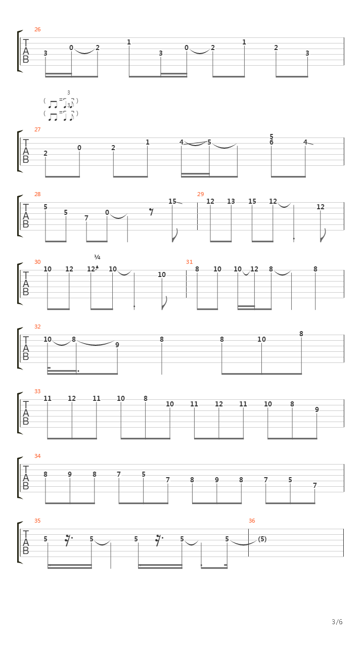 Abilene吉他谱