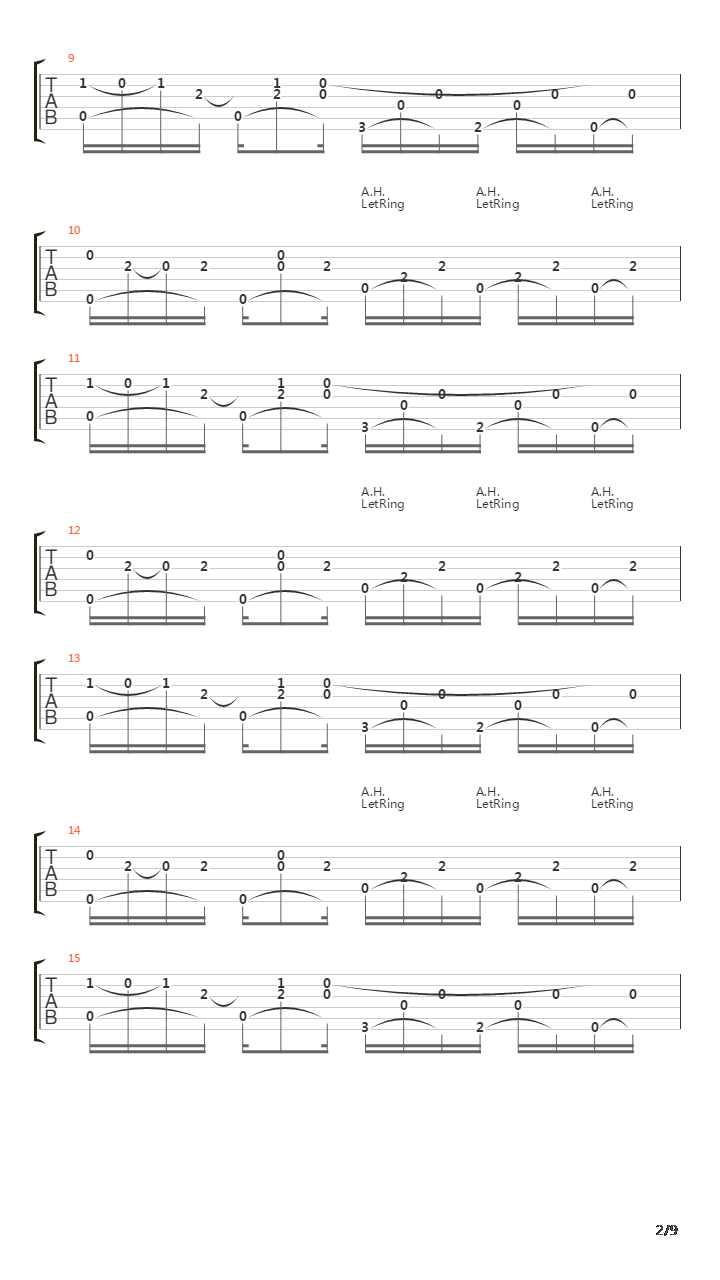 Classical Gas吉他谱