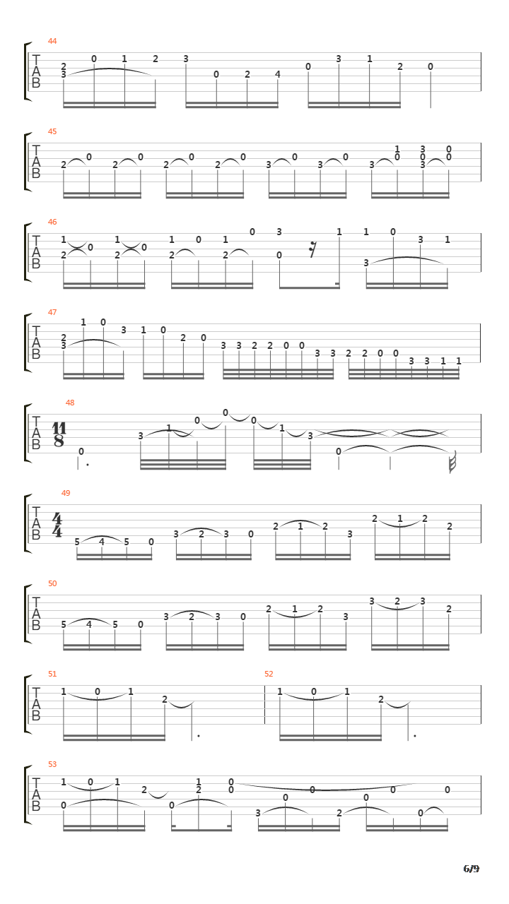 Classical Gas吉他谱