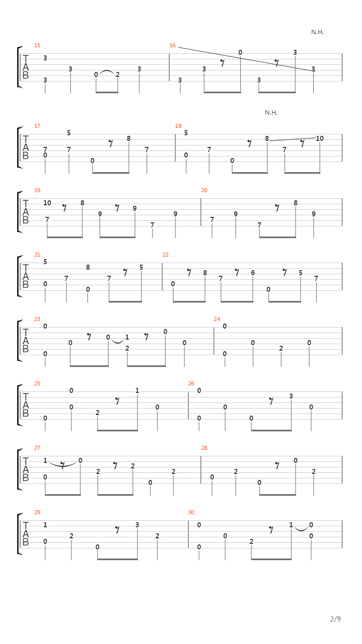 Copper kettle吉他谱