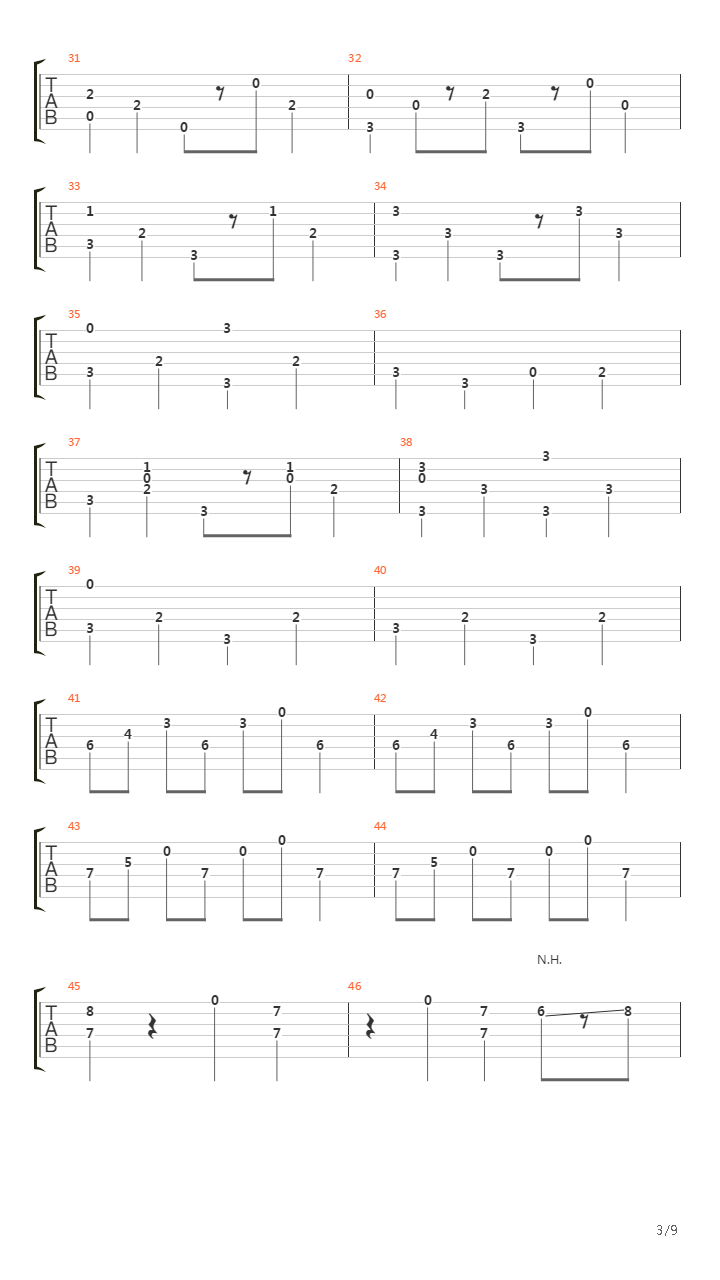 Copper kettle吉他谱