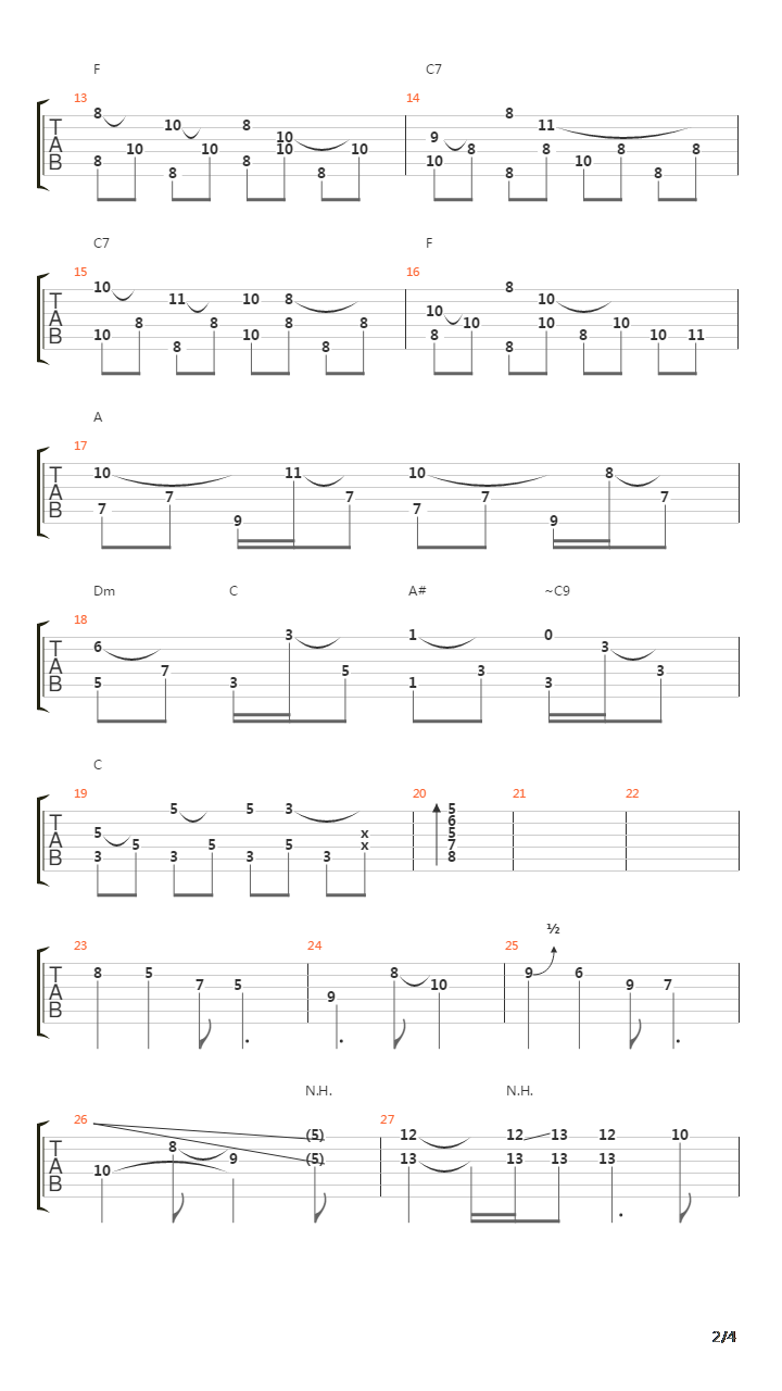 Freight Train吉他谱