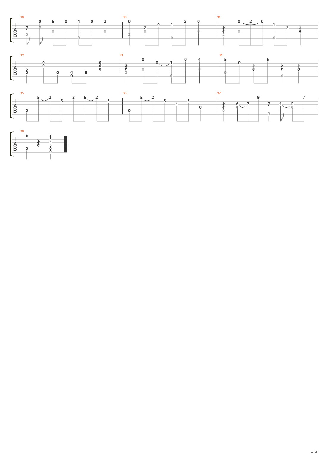 Hawaian Slack Key吉他谱