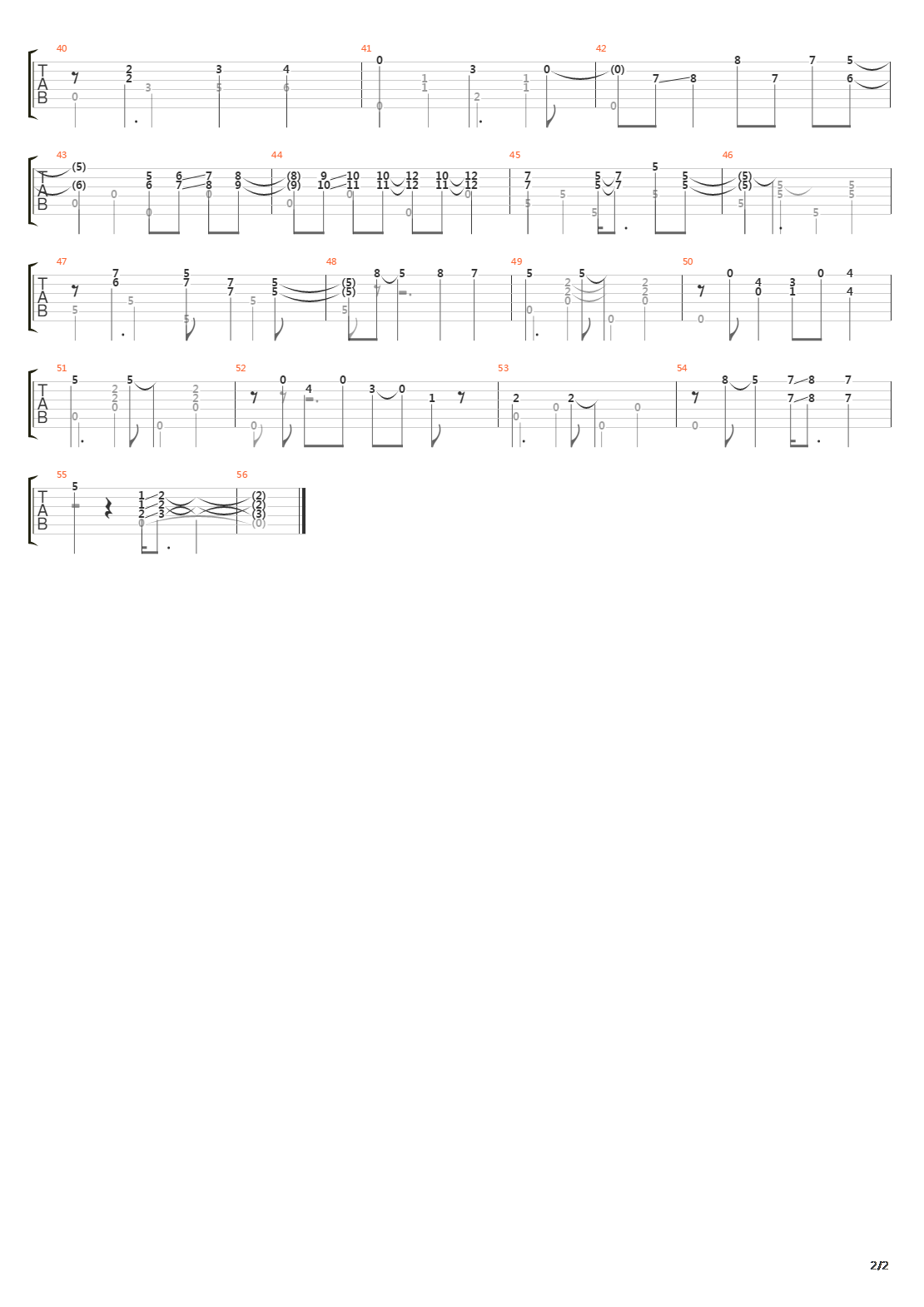 Honolulu Blue吉他谱