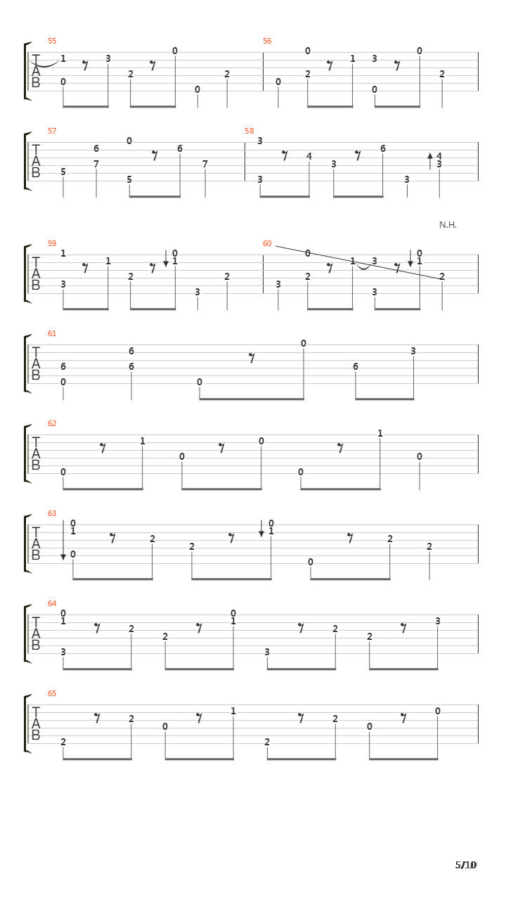 les feuilles mortes吉他谱