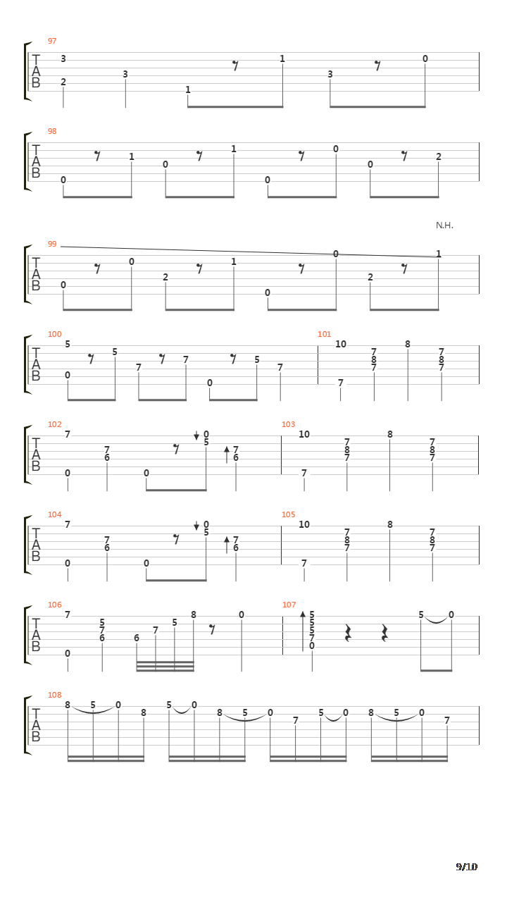 les feuilles mortes吉他谱