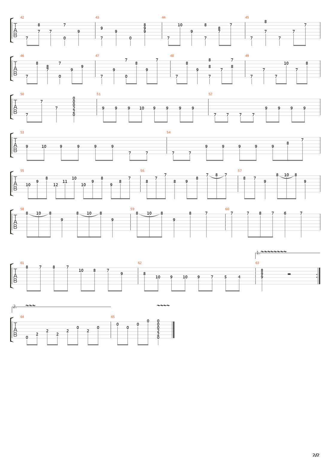 Ochi Chornye吉他谱