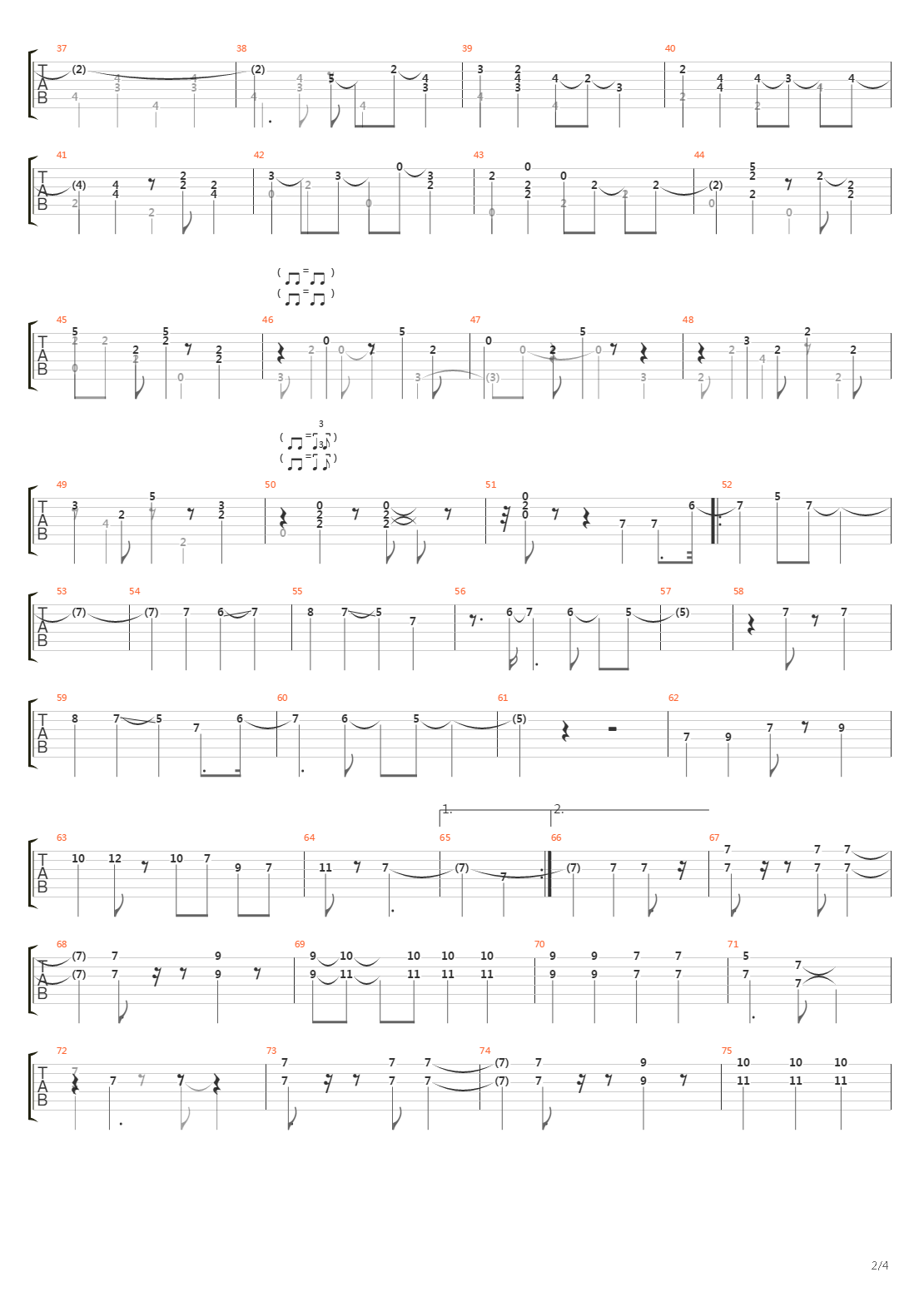 On The Road Again吉他谱