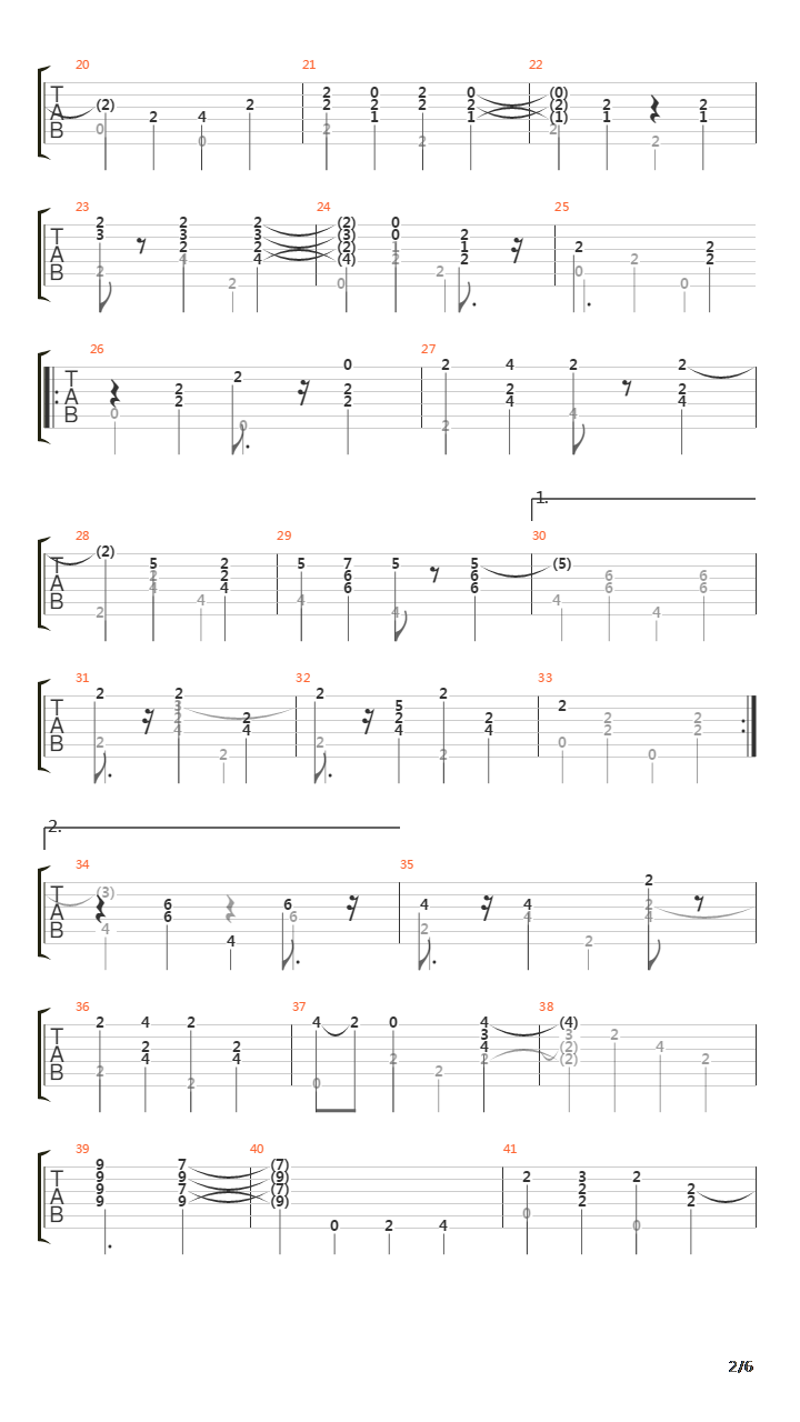 San Antonio Stroll吉他谱