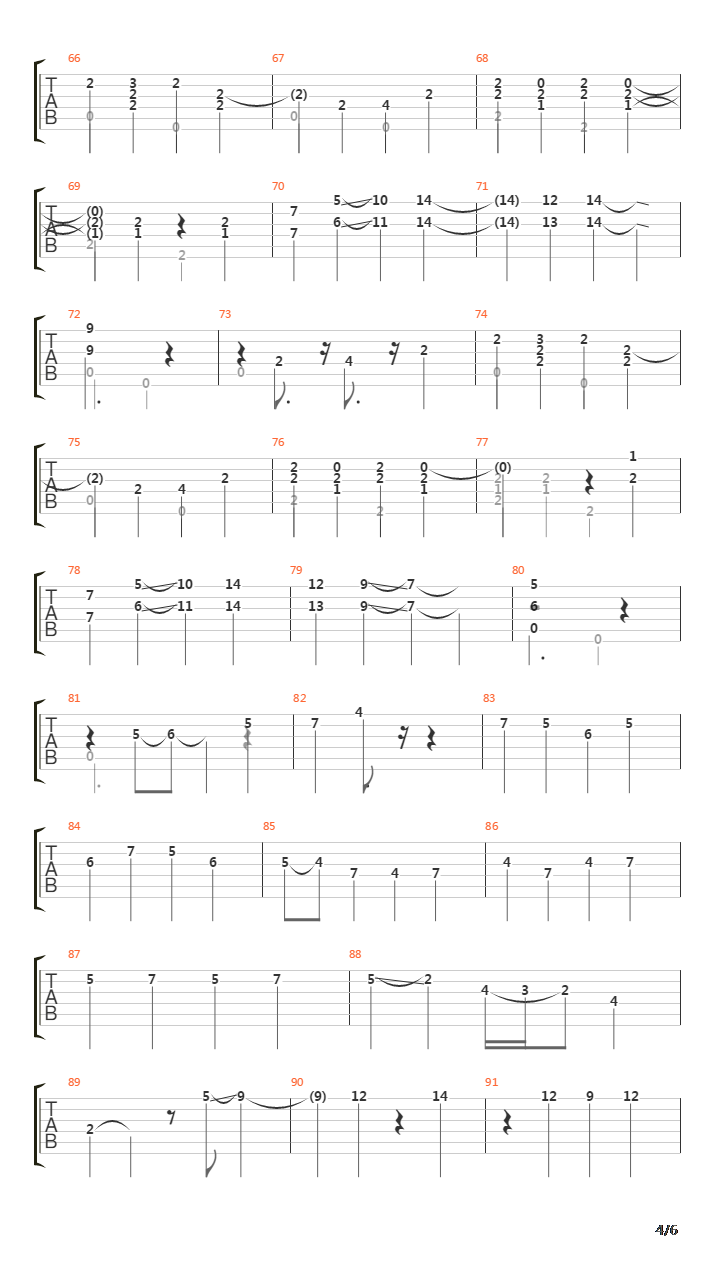 San Antonio Stroll吉他谱