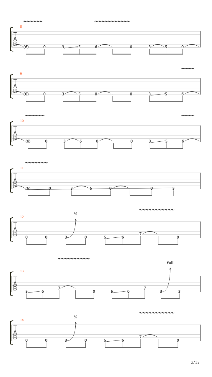 2x4吉他谱