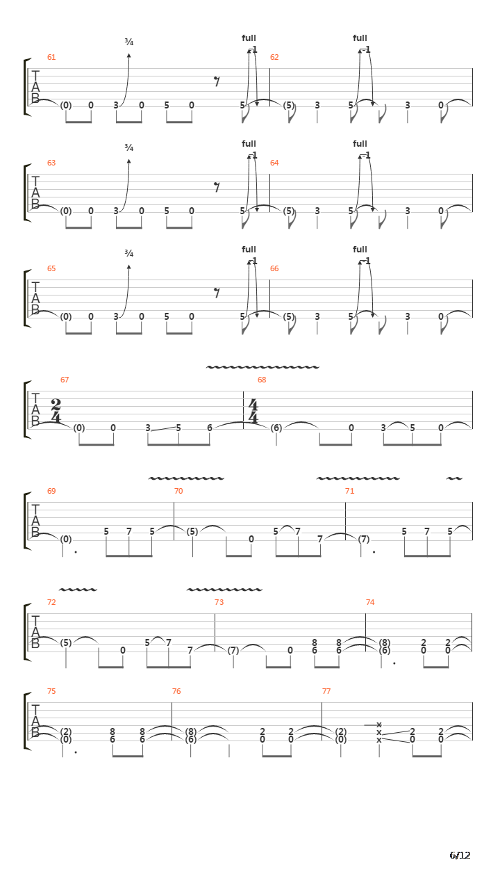 2x4吉他谱