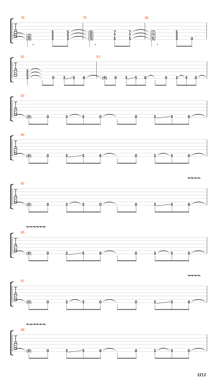 2x4吉他谱