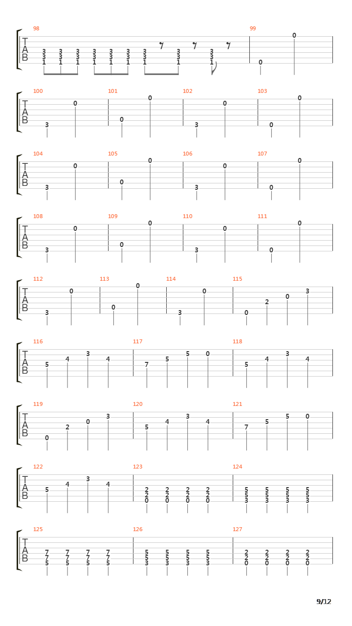 2x4吉他谱