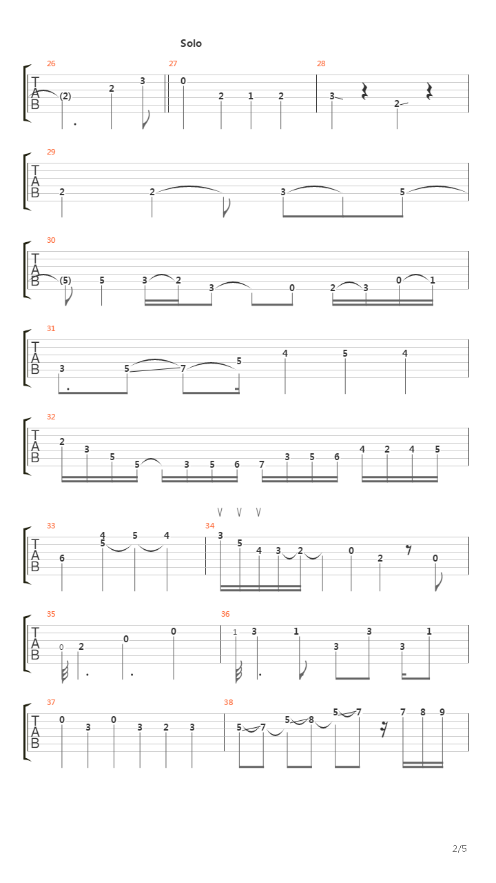 爵士练习8(曲子)吉他谱