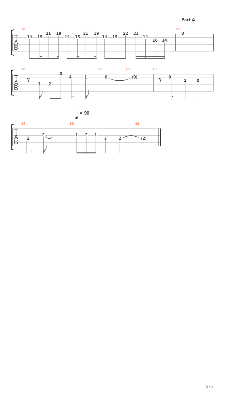 爵士练习8(曲子)吉他谱