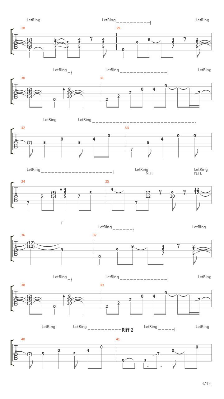 Elevation Music吉他谱