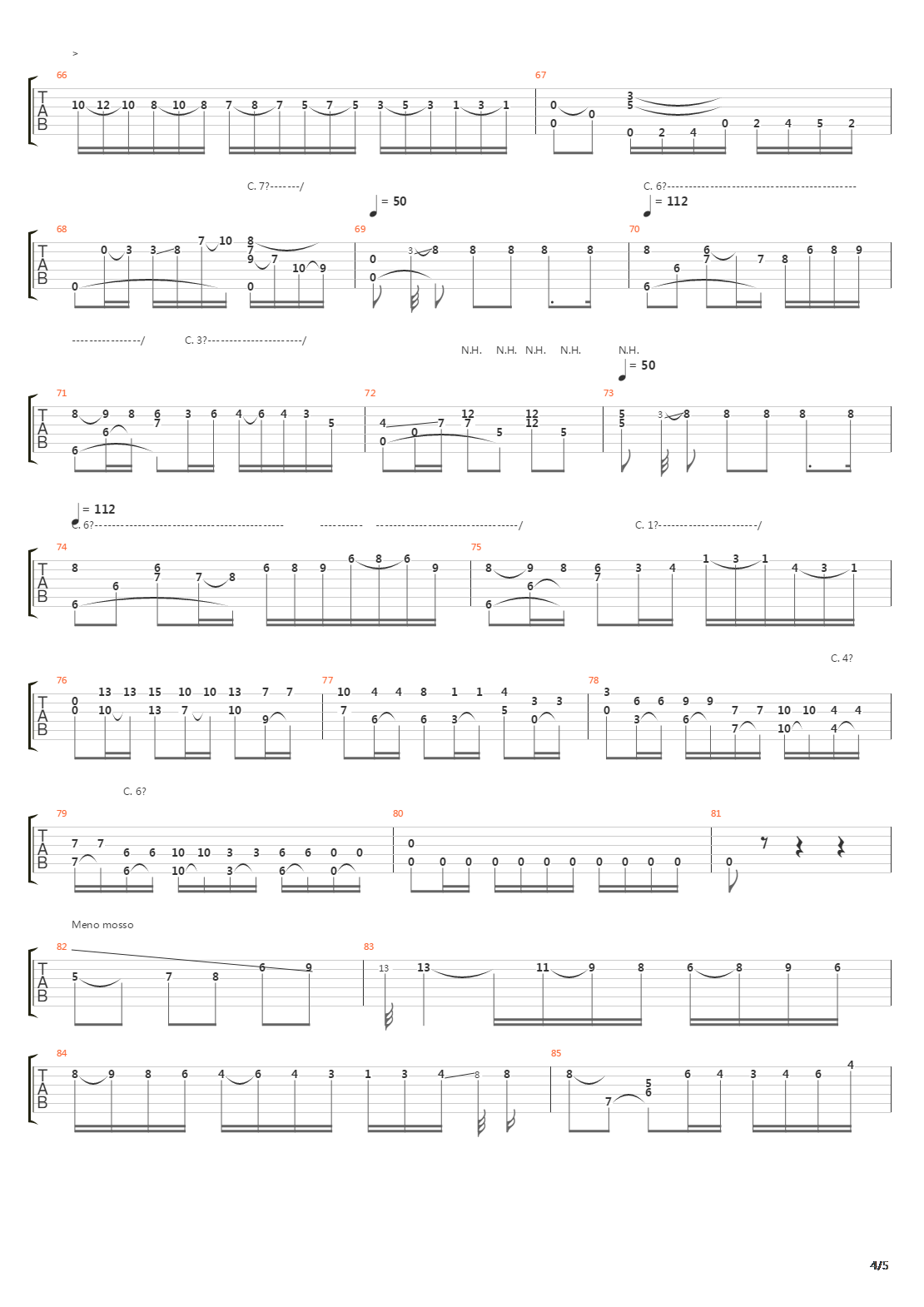 Sevilla吉他谱