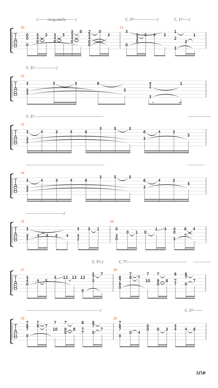 Sevilla吉他谱