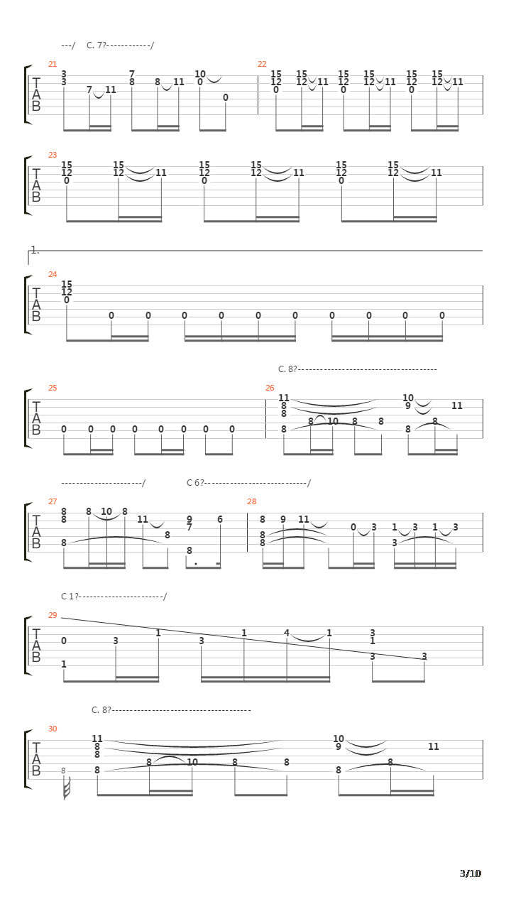 Sevilla吉他谱