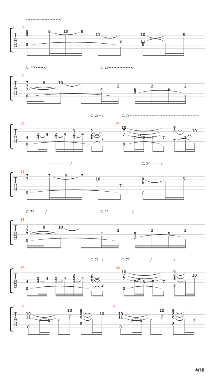 Sevilla吉他谱