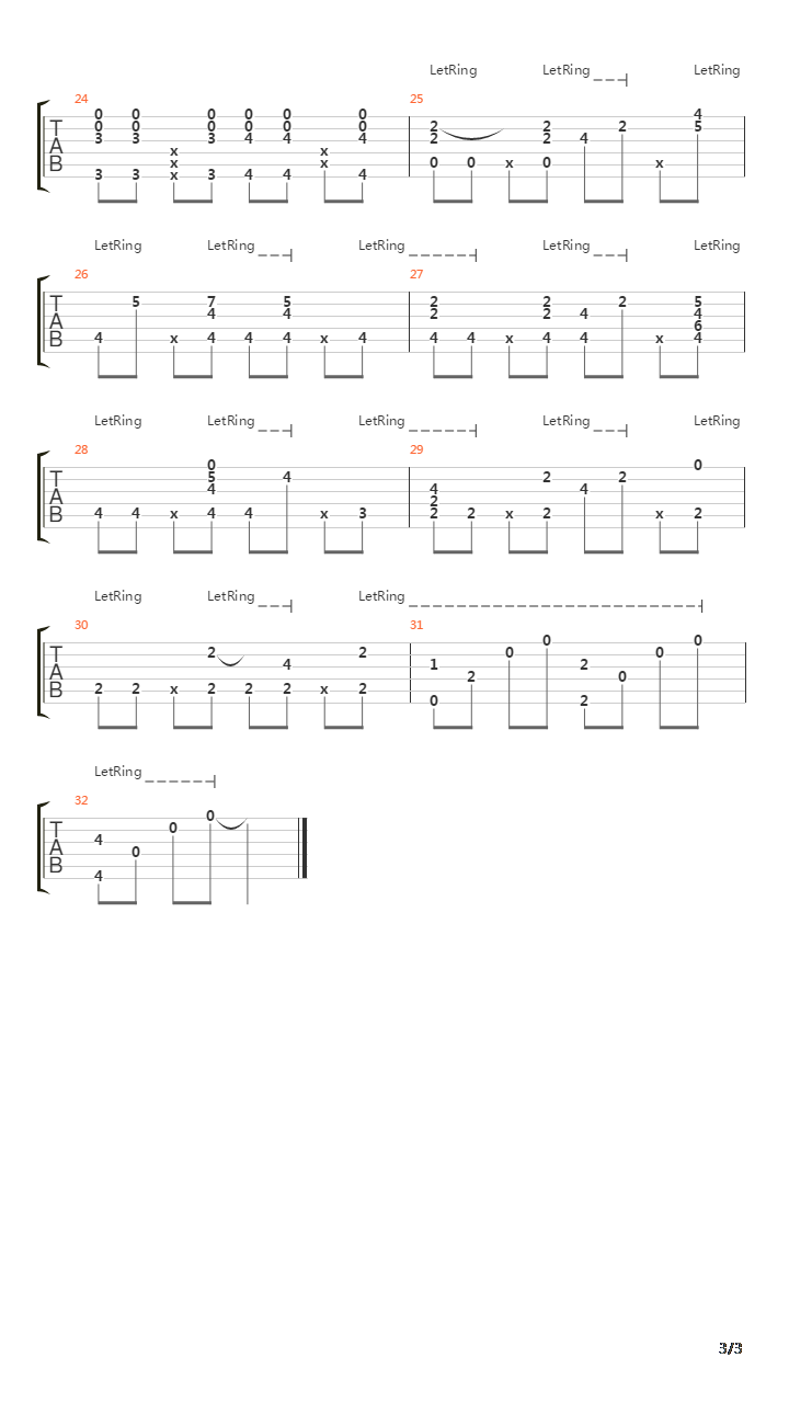 While My Guitar Gently Weeps吉他谱