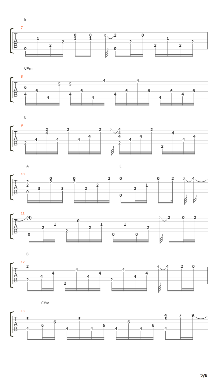 Take Me Home,Country Roads吉他谱