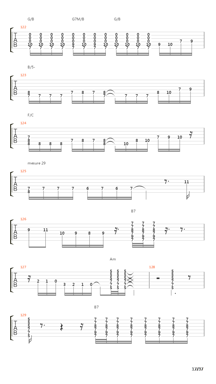 Mediterranean Sundance(地中海阳光)吉他谱