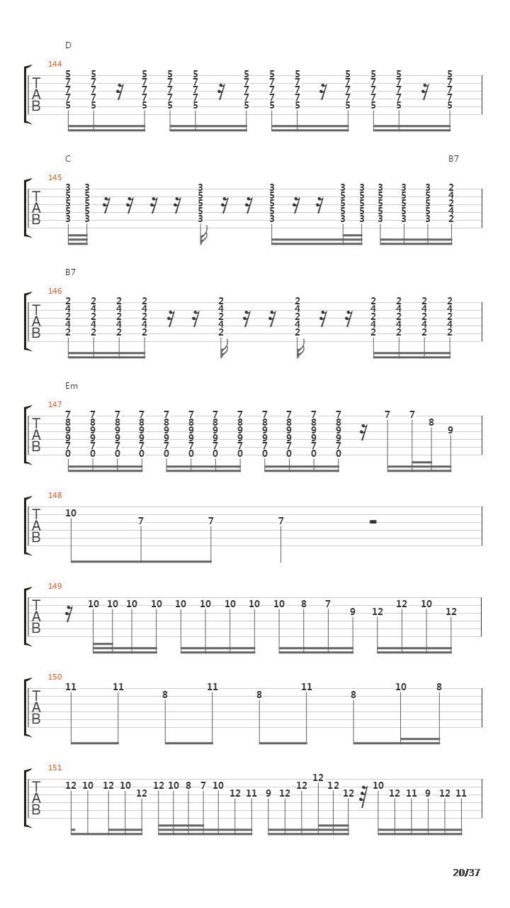 Mediterranean Sundance(地中海阳光)吉他谱