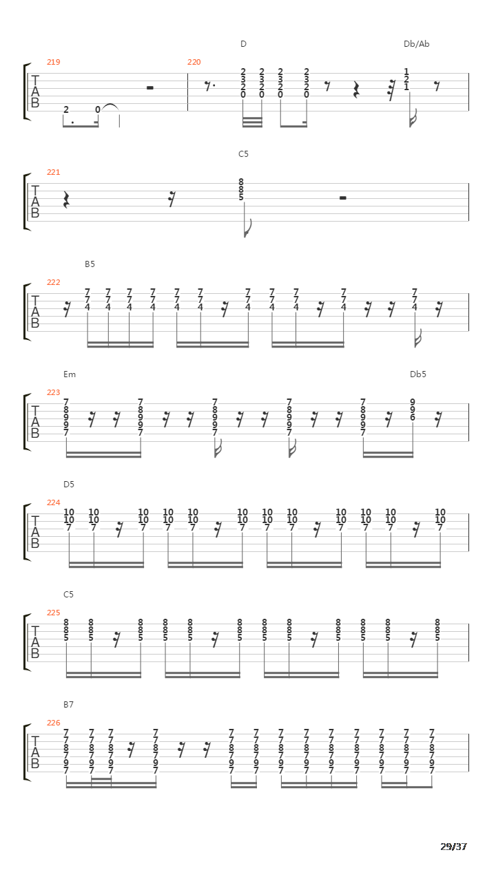 Mediterranean Sundance(地中海阳光)吉他谱