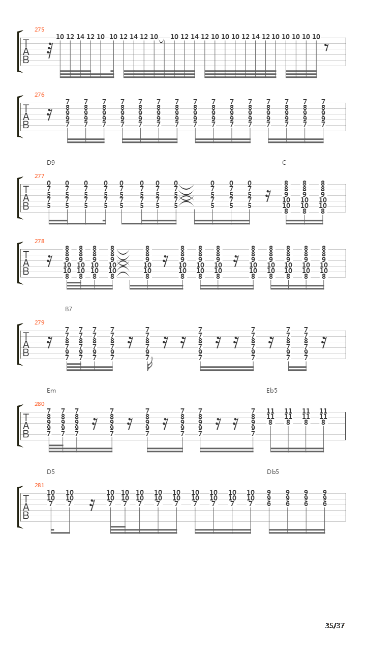 Mediterranean Sundance(地中海阳光)吉他谱