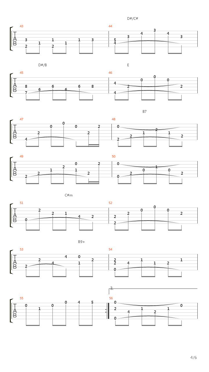 Cavatina(卡伐蒂娜)吉他谱