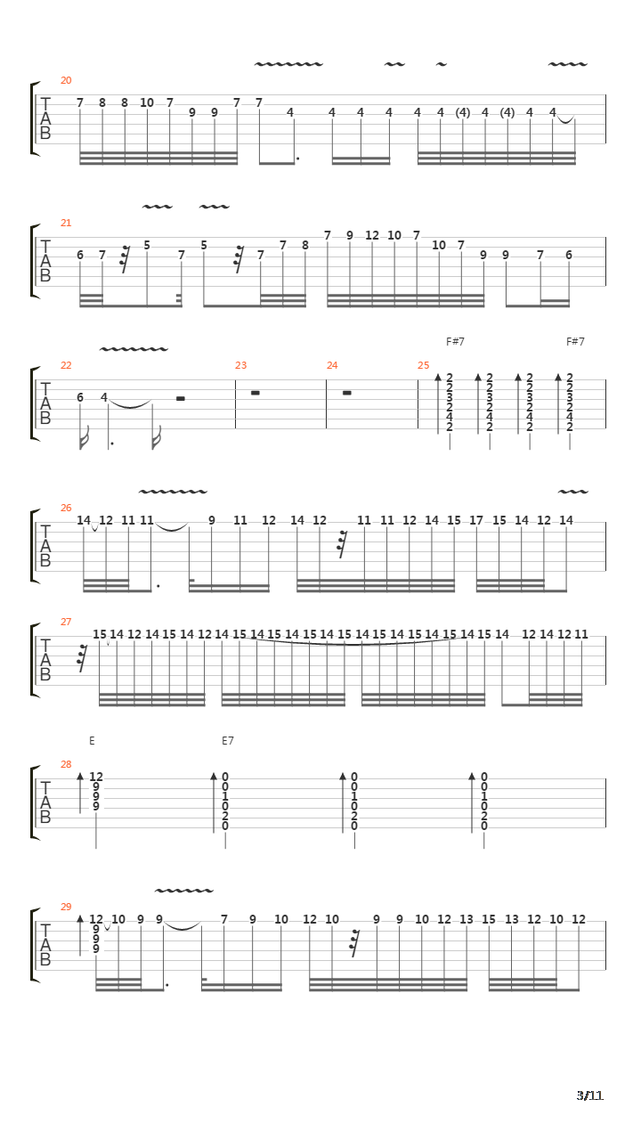 阿兰古斯协奏曲吉他谱