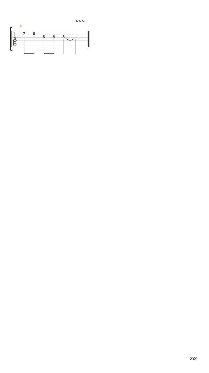 不用谢吉他谱
