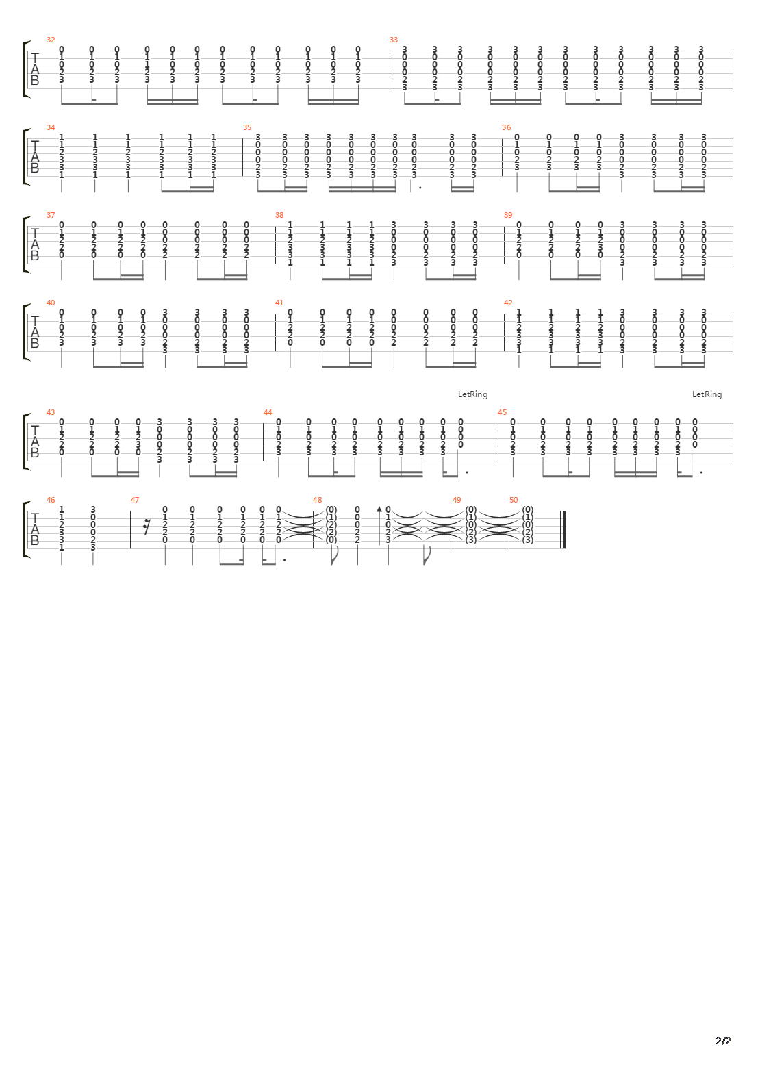 19吉他谱