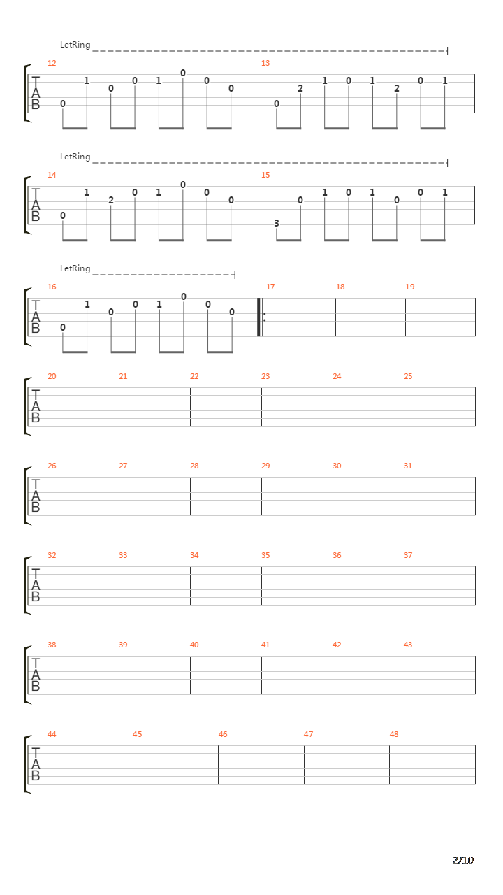 梦吉他谱