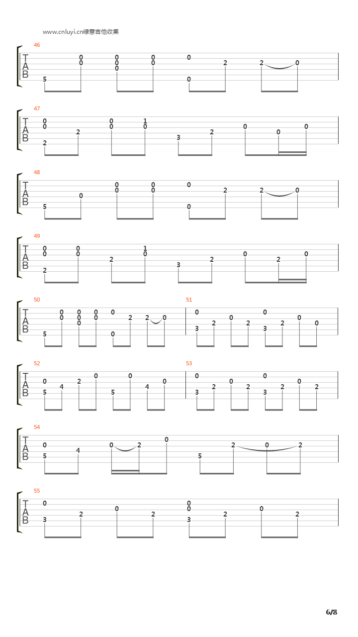 One Of Us吉他谱