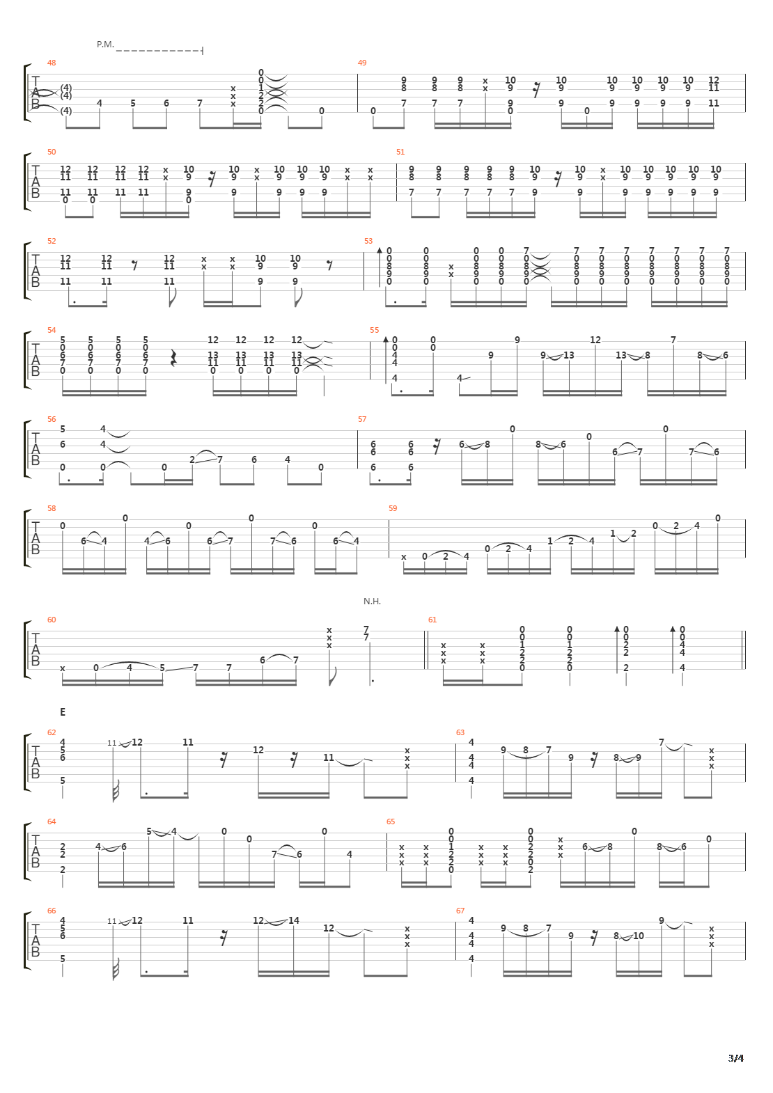 Etude of the Sun吉他谱