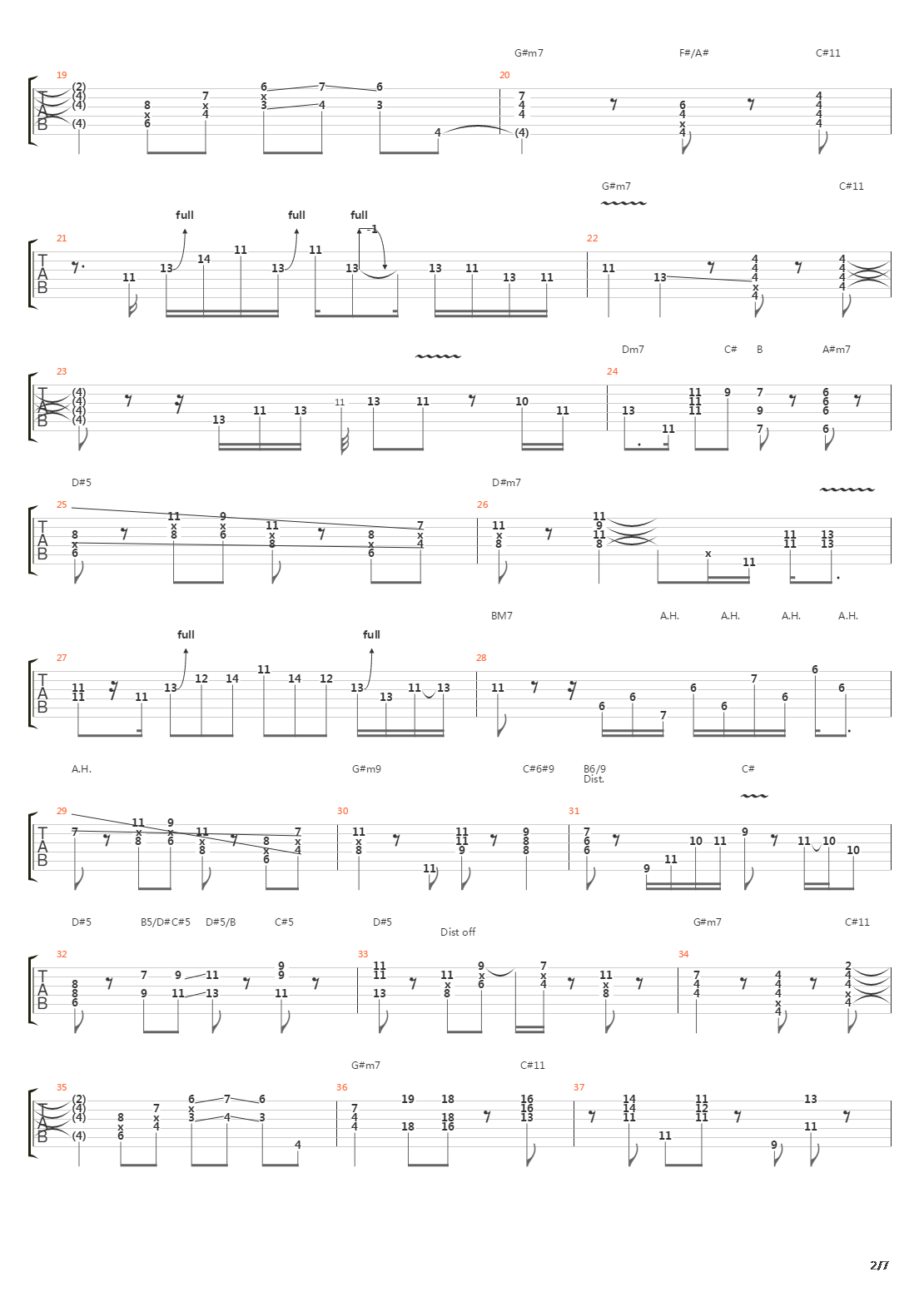 Manhattan吉他谱