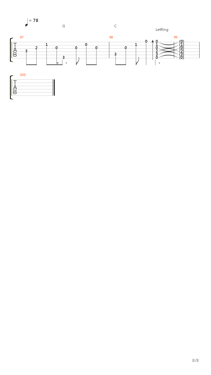 美丽重现吉他谱