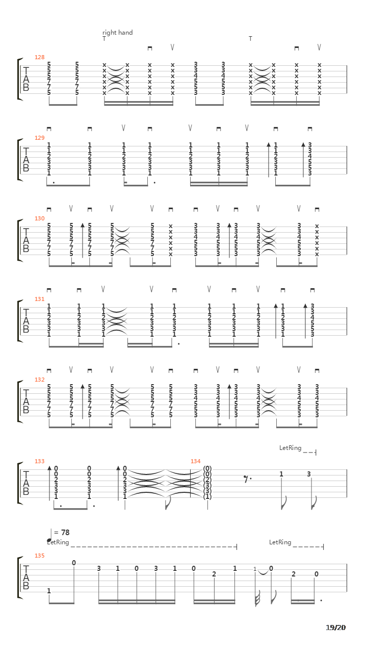 Stairway to heaven吉他谱