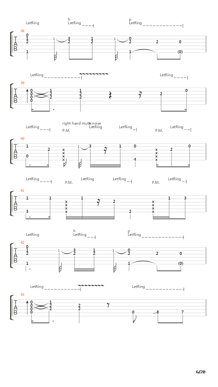 Stairway to heaven吉他谱