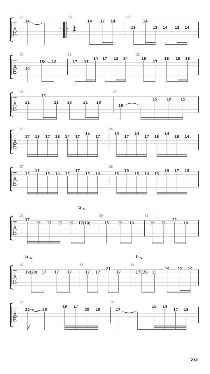 Badinerie from Suite No.2 BWV 1067吉他谱